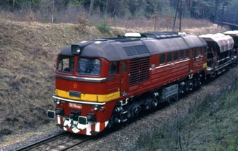 Železniční provoz na trati 160 (Plzeň - Žatec) rok 1989